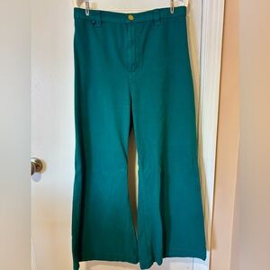 Big Bud Press Teal Wide Leg Pants